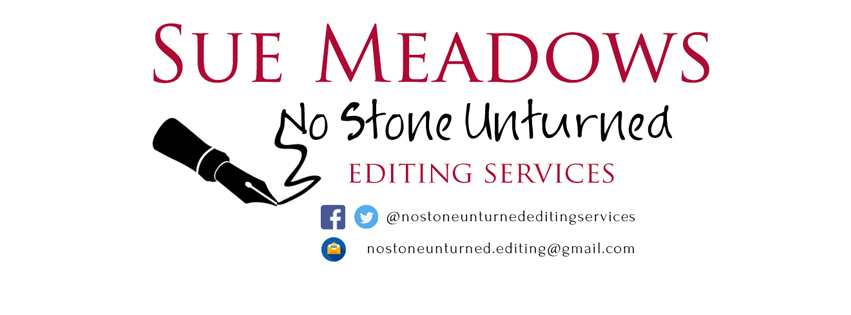 no-stone-unturned editing Sue Meadows